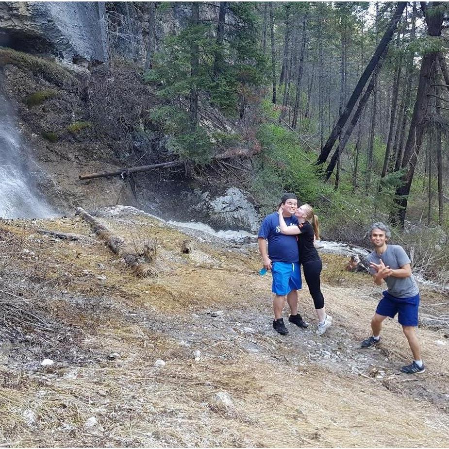 Photobombing and chasing waterfalls!