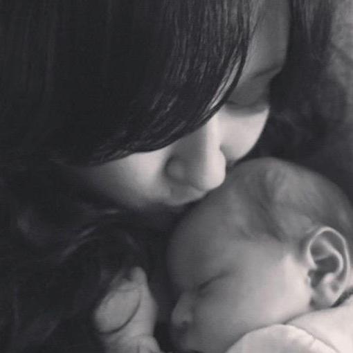 The surreal moment I became a mommy, feeling so many emotions holding the love of my life.