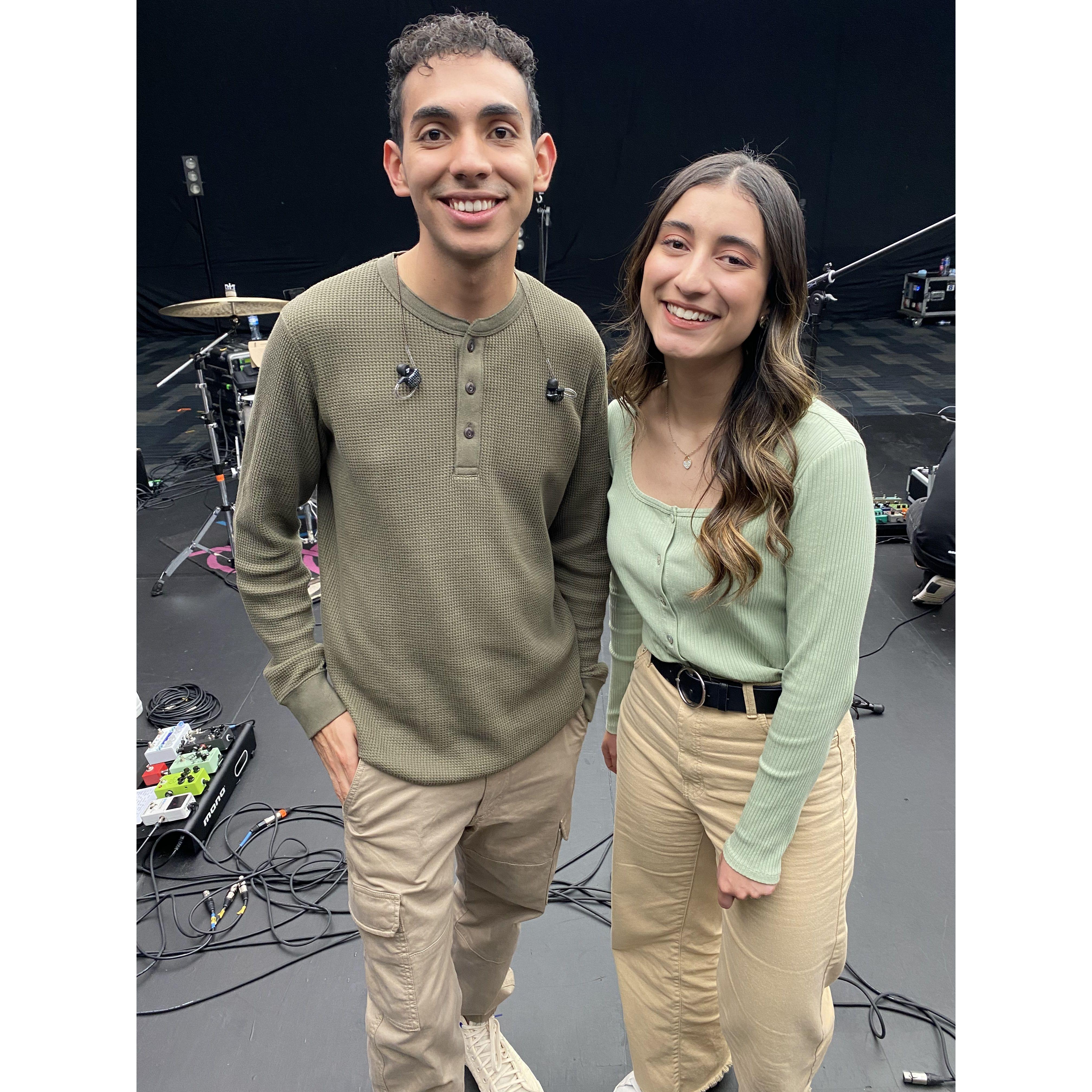 Nuestra primera grabación juntos, los inicios de nuestra amistad. 13-04-22