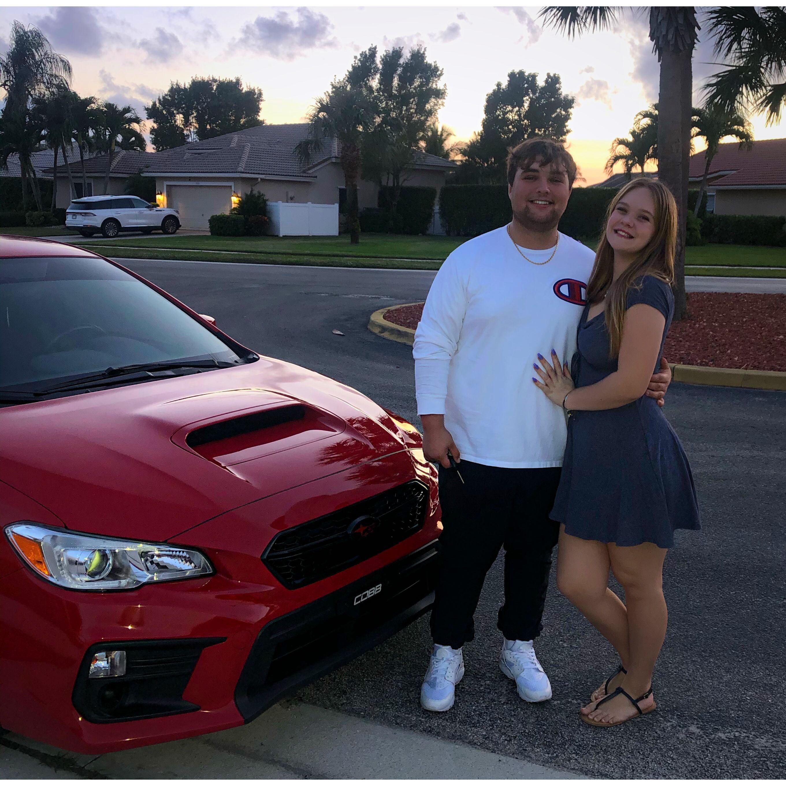 One of our many dates the Subaru took us to!