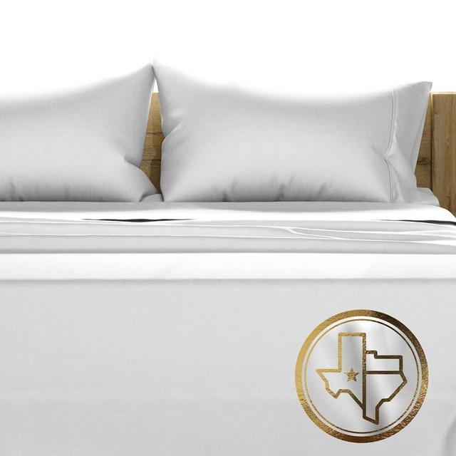 TEXAS LINEN CO. Egyptian Cotton Sheets King Size - 1500 Thread Count 4 PC King Sheets Set Egyptian Cotton, Luxury Sheets King Size, Soft, Cooling Deep Pocket Sheets, Fits Upto 18" - King Light Grey