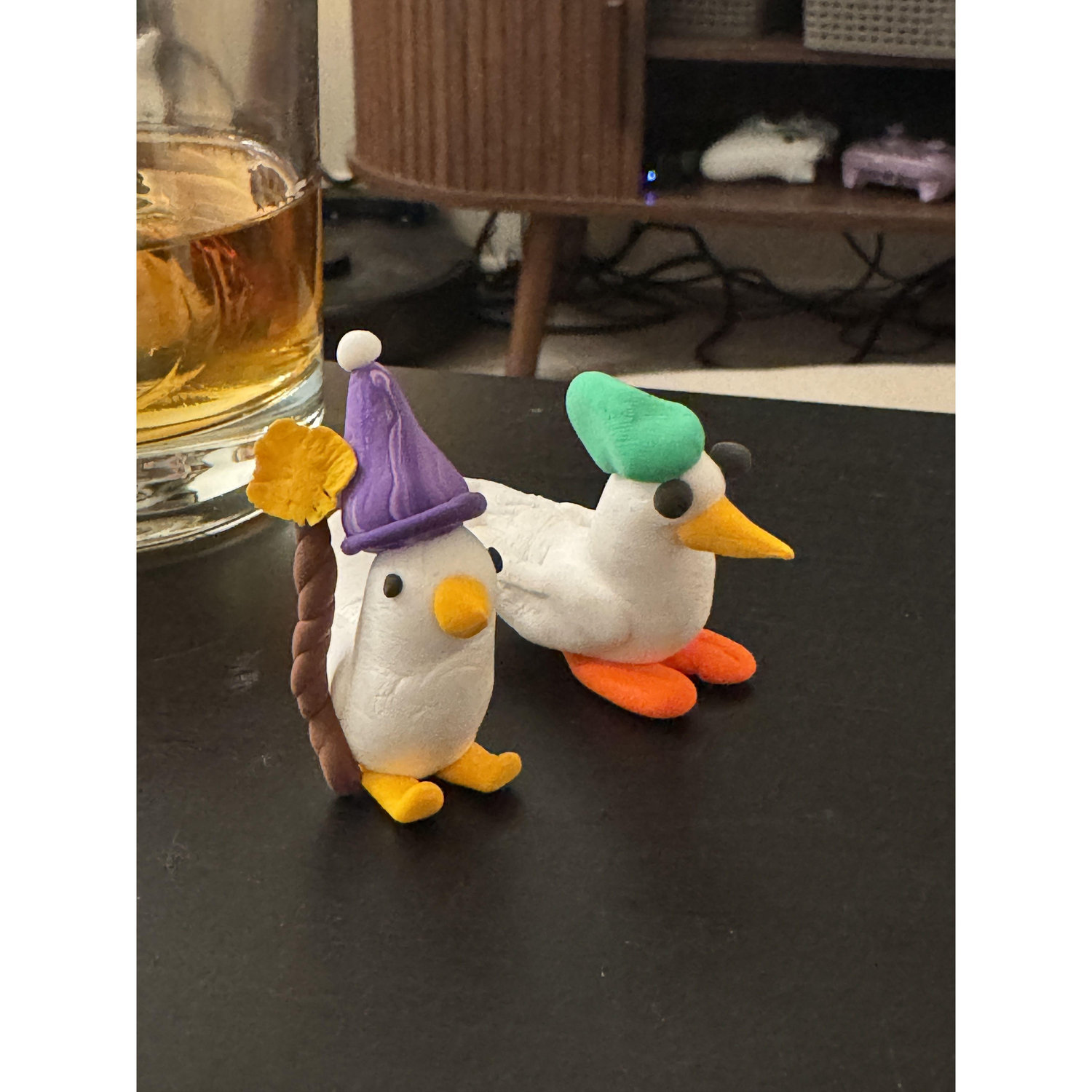 Our clay ducks :)