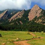 The Boulder Flatirons