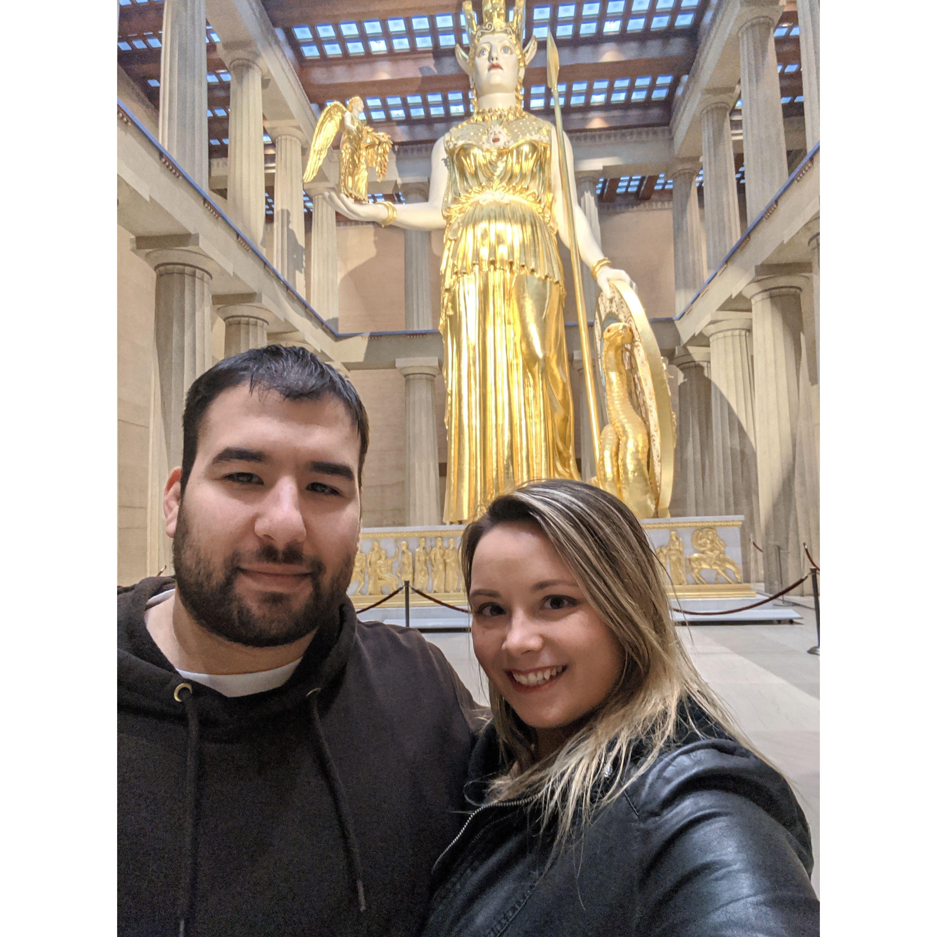 Our first trip together in Nashville.
