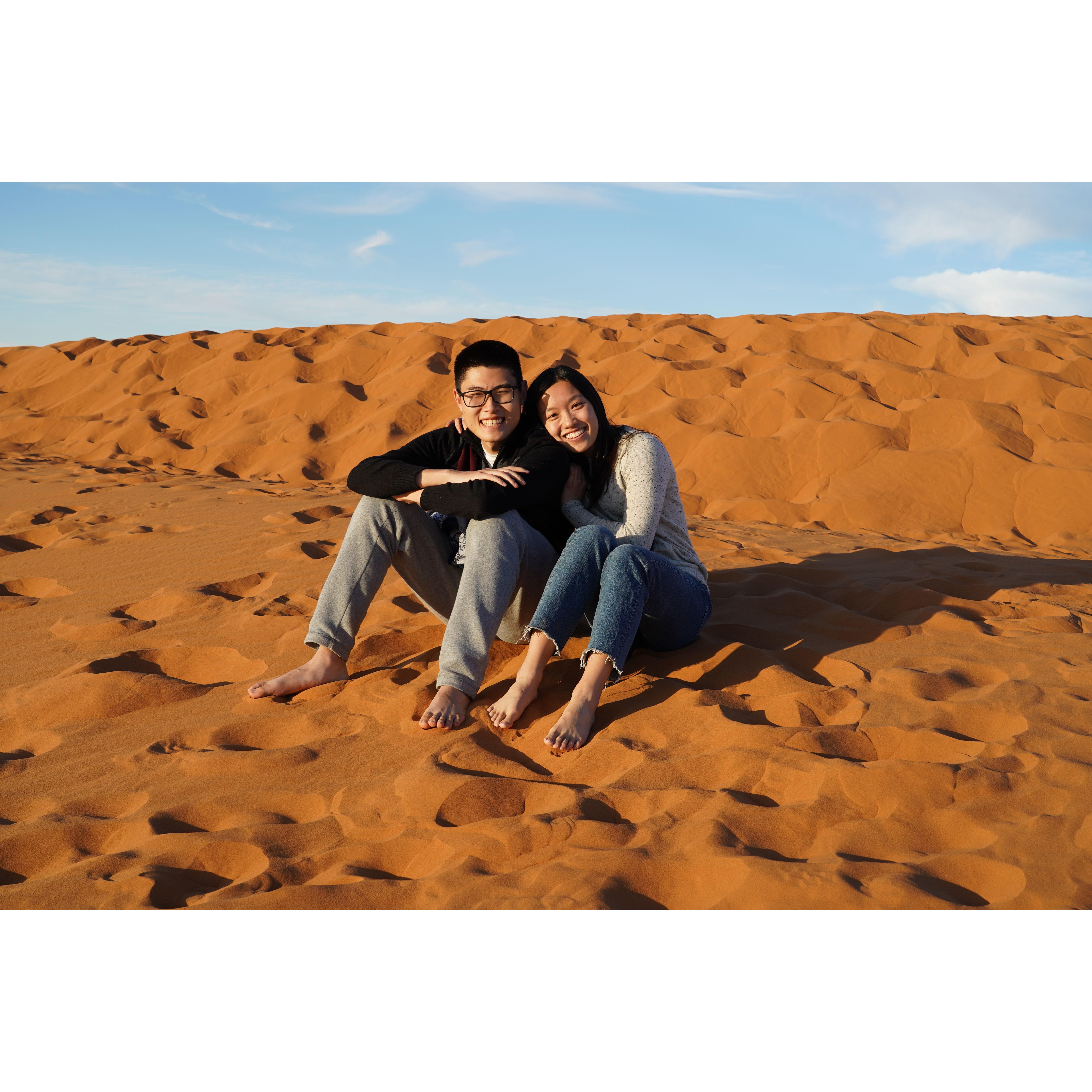 In 2021 we went to Morocco for Christmas with Victor's family.