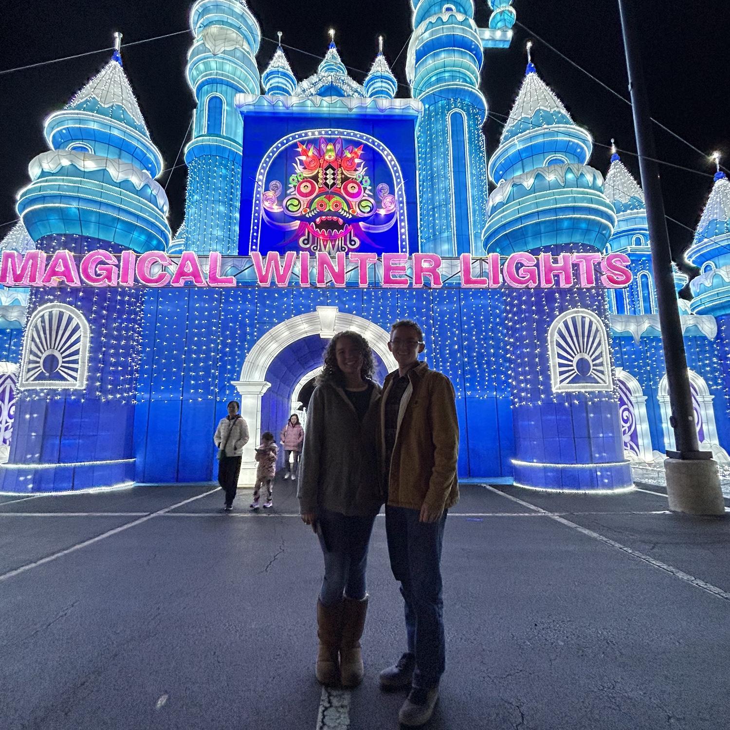 For their second date, Matt threw on a flannel to show Claire the true meaning of Christmas