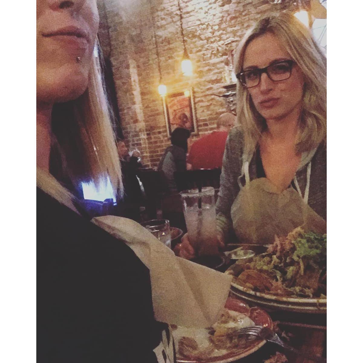 Awkward selfie from our first date!