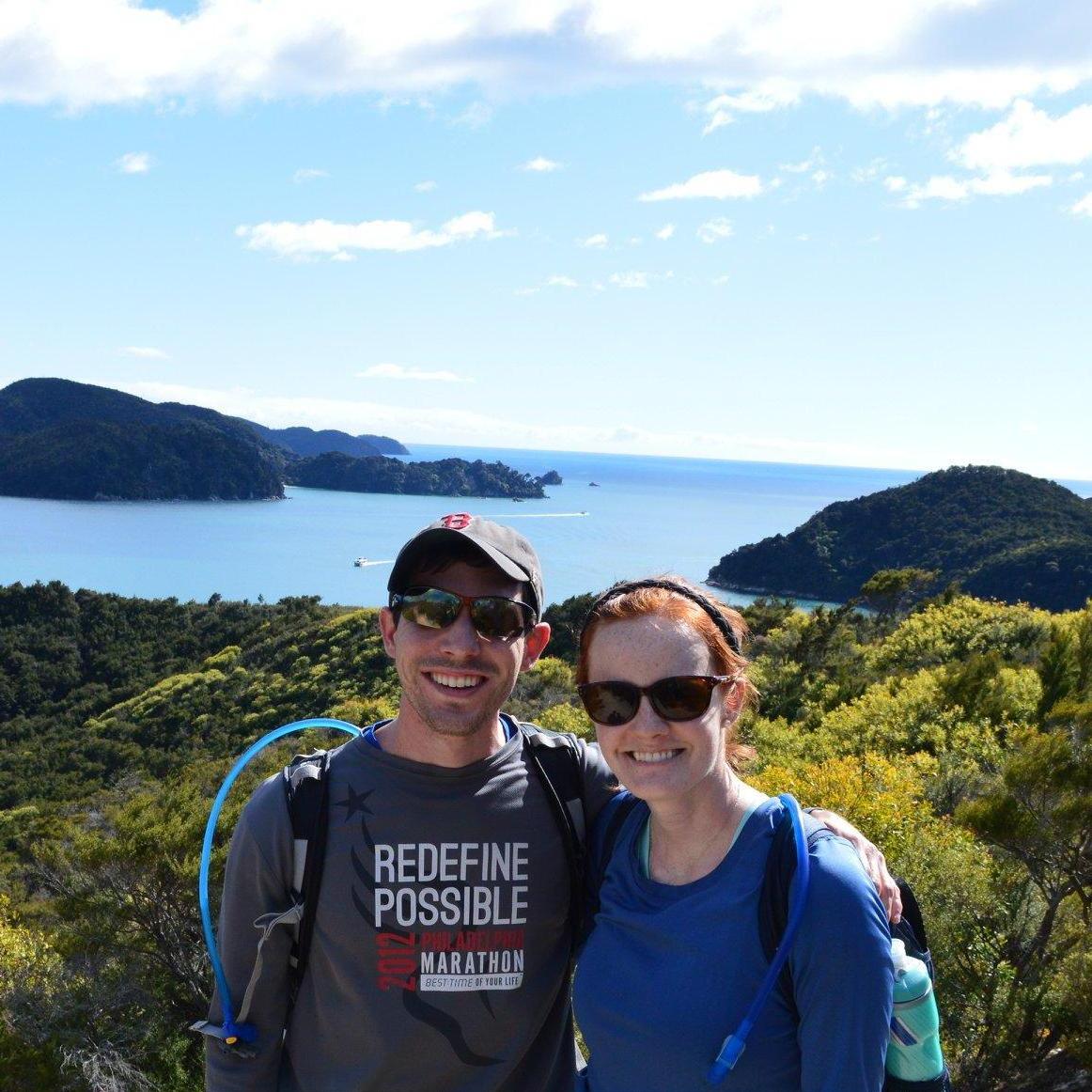 Hiking in New Zealand's Abel Tasman National Park during our Sabbatical (September 2018)
