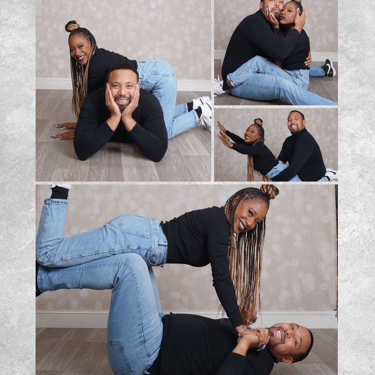 Our 90's Couple Photo Shoot! One of the best birthday memories!