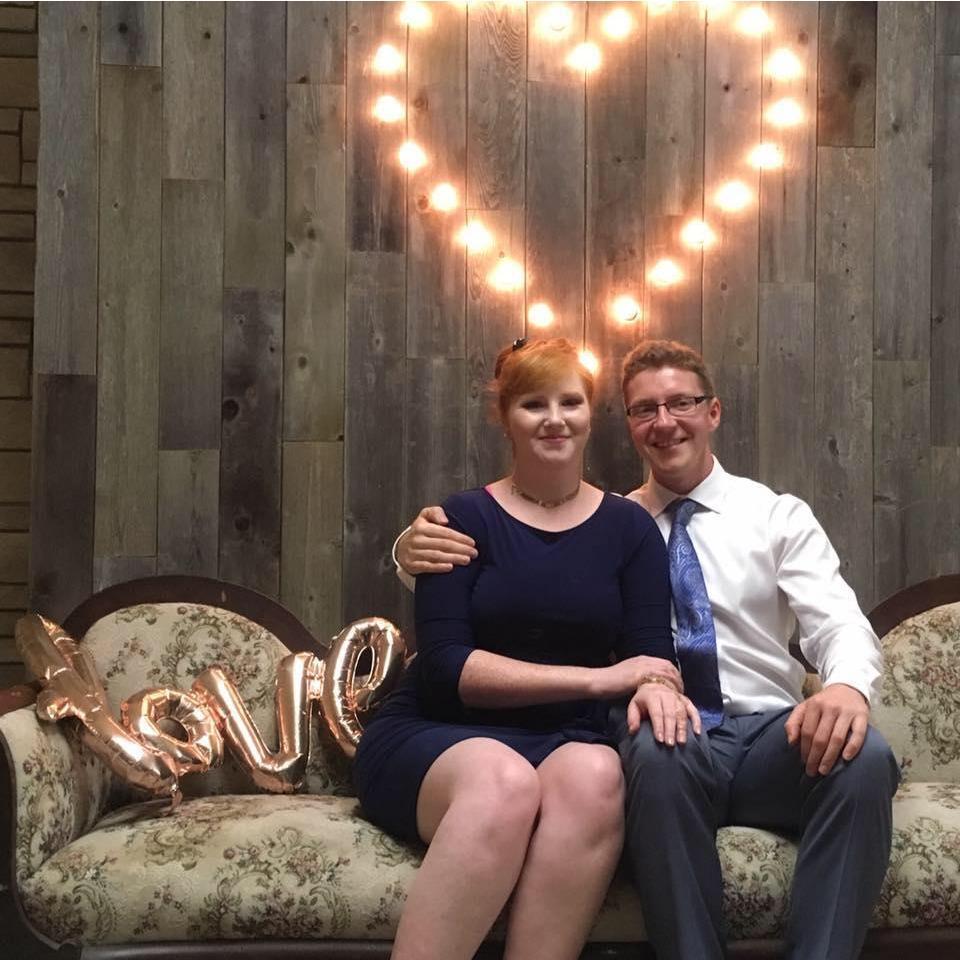 Another picture from the wedding of Karolina and Glynn Holmes