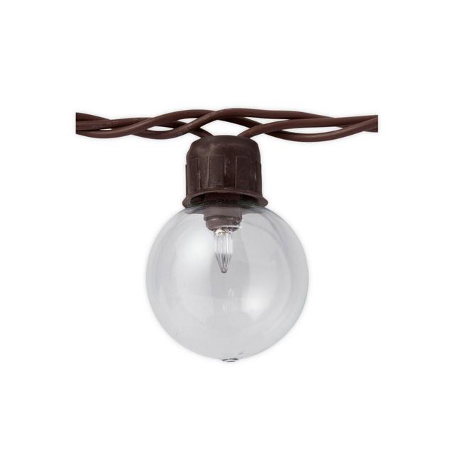 Simply Essential™ Cafe Solar 50-Count Outdoor LED String Lights