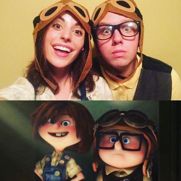 Our first Halloween together. "Adventure is out there!" 
10/31/2016