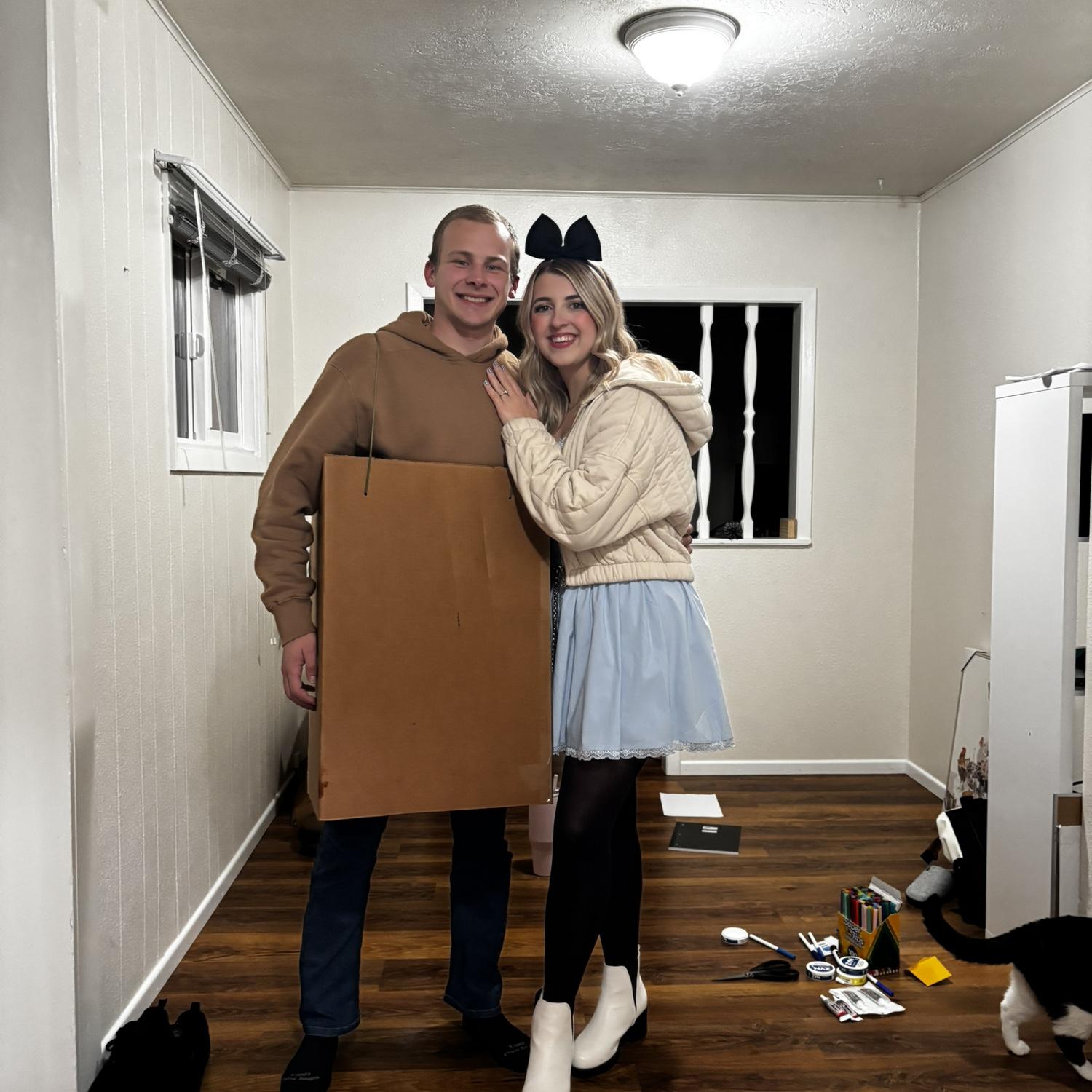 We dressed up as Man in a Box and Alice In Chains for Halloween 2025