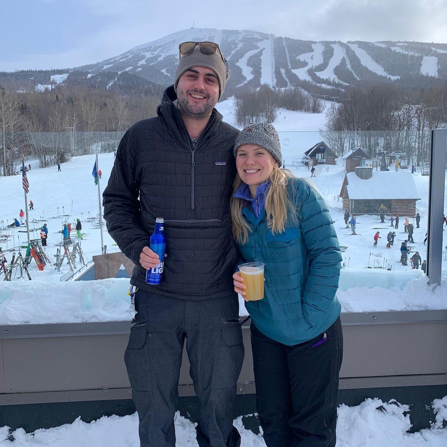 Their first of many ski trips, where Georgie picked it back up like riding a bike and Gus showed off his natural talents.