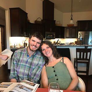 At Grandma and Grandpa Glaus' house.