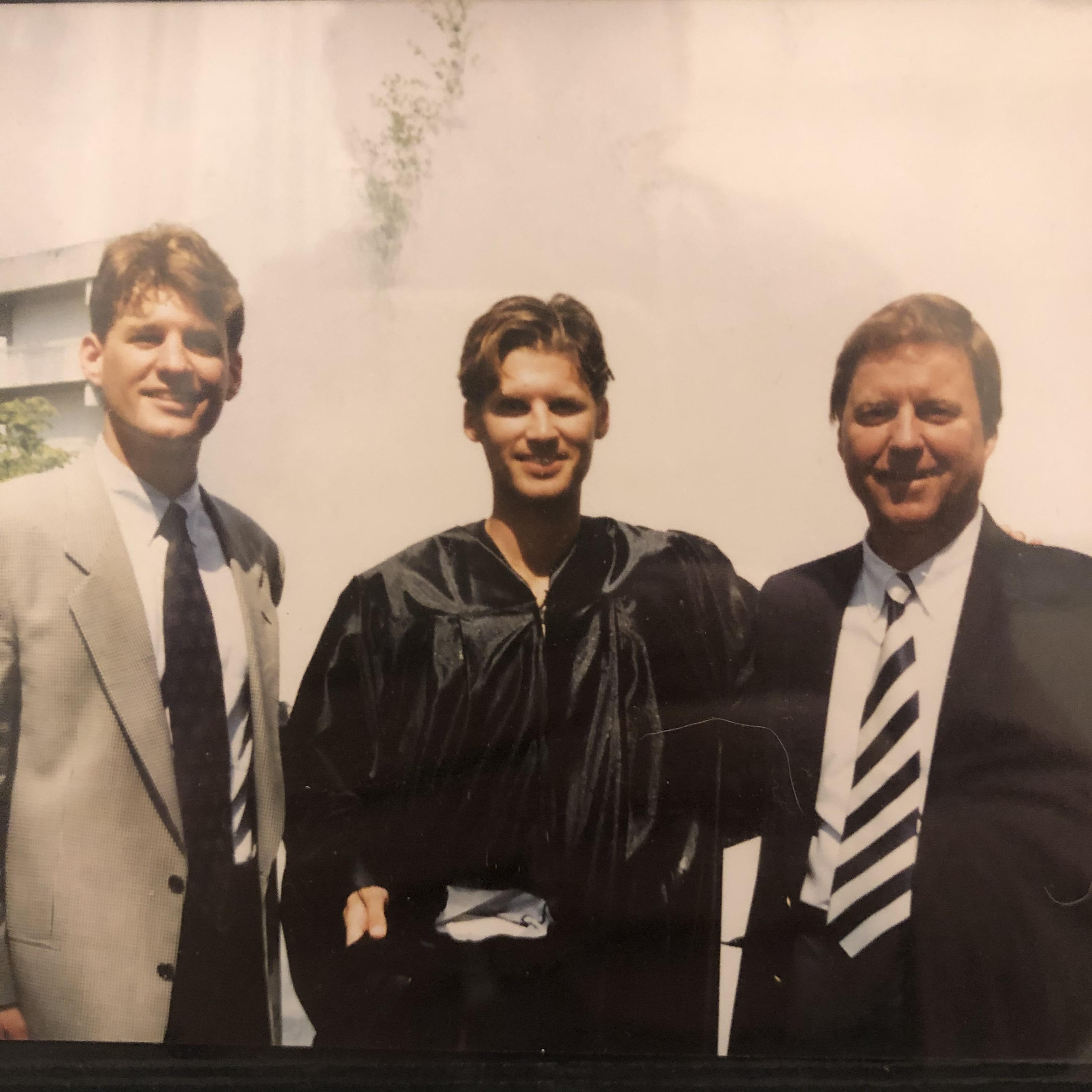 Matt (Brother), Jason, Larry (Dad)
