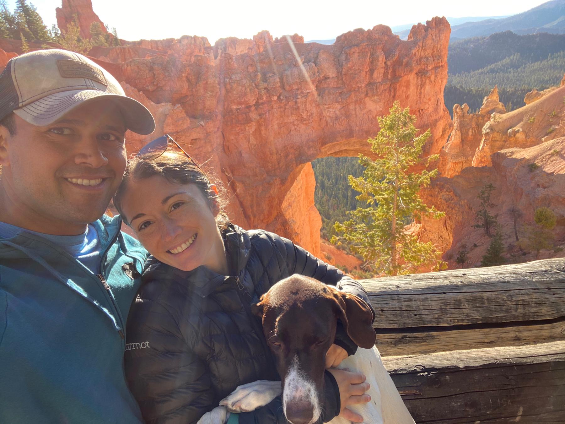 Bryce Canyon overlooks allow dogs for pictures 👍🏼
