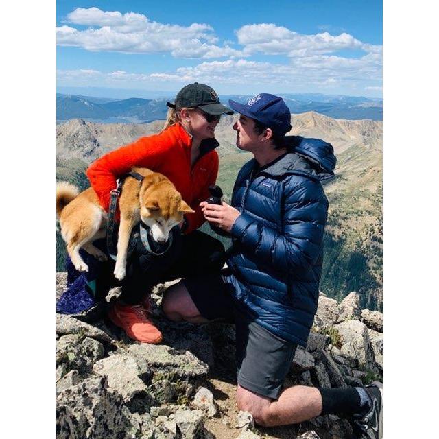 The Proposal on the summit of Mt. Huron