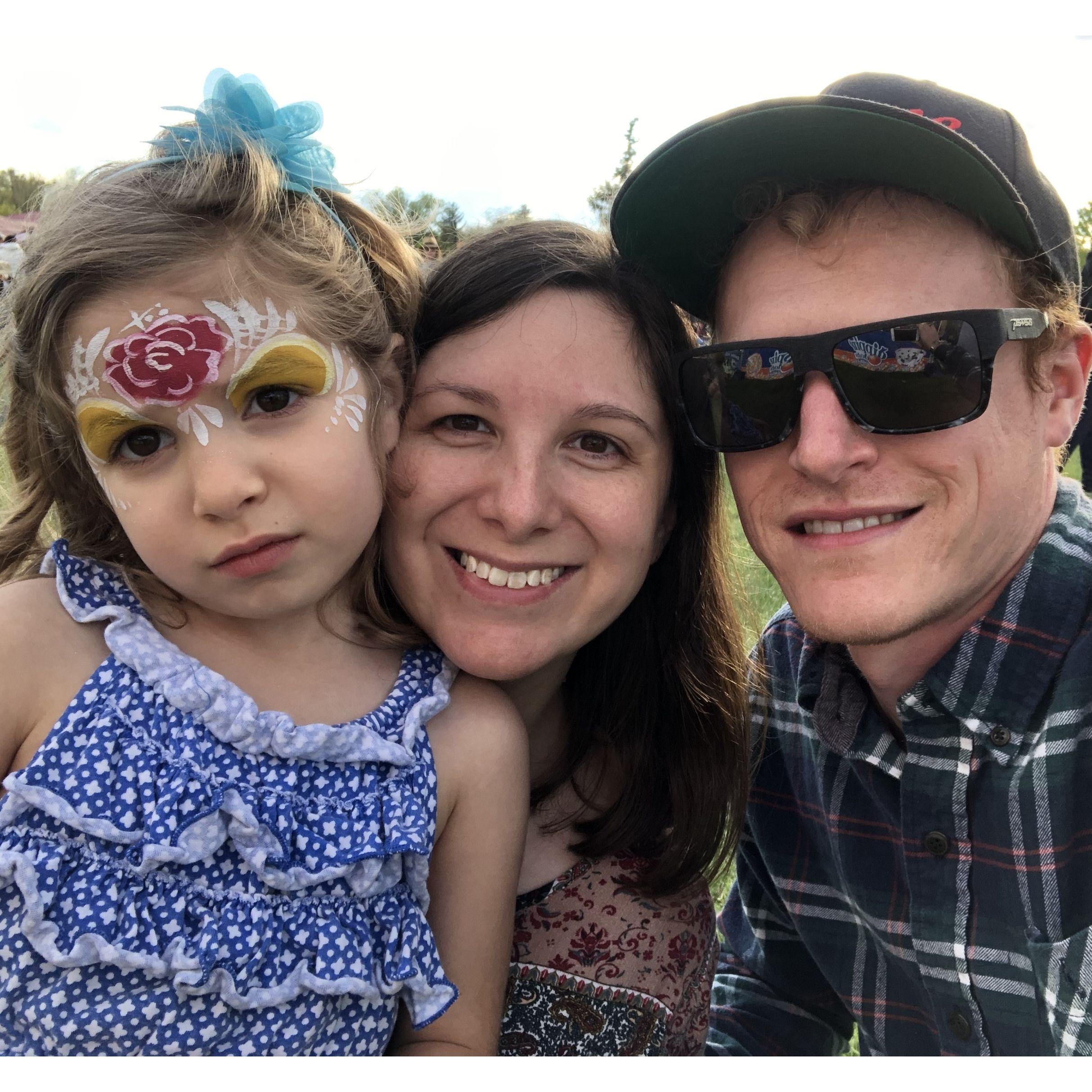 We love going to see live music together - here, we traveled to Longmont, CO for Leftapalooza, courtesy of Left Hand Brewing.