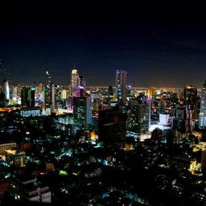 Bangkok Rooftop Night