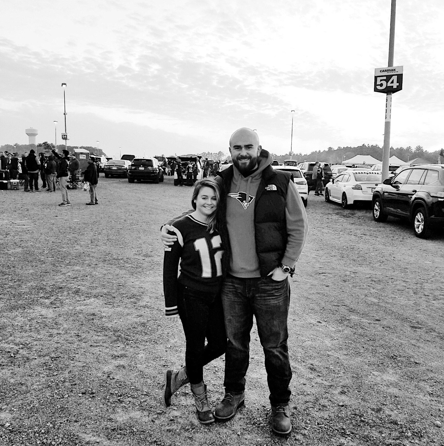October 14, 2018 - Jon took my to my first Patriots game