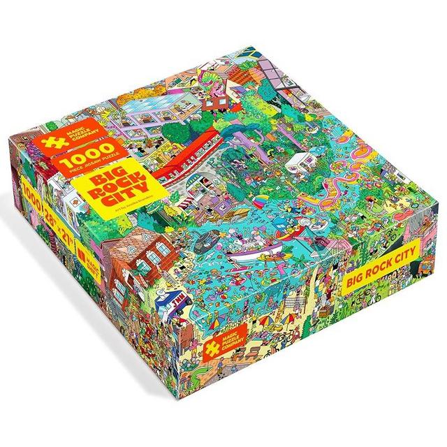 Big Rock City • 1000-Piece Jigsaw Puzzle from The Magic Puzzle Company • Special Edition