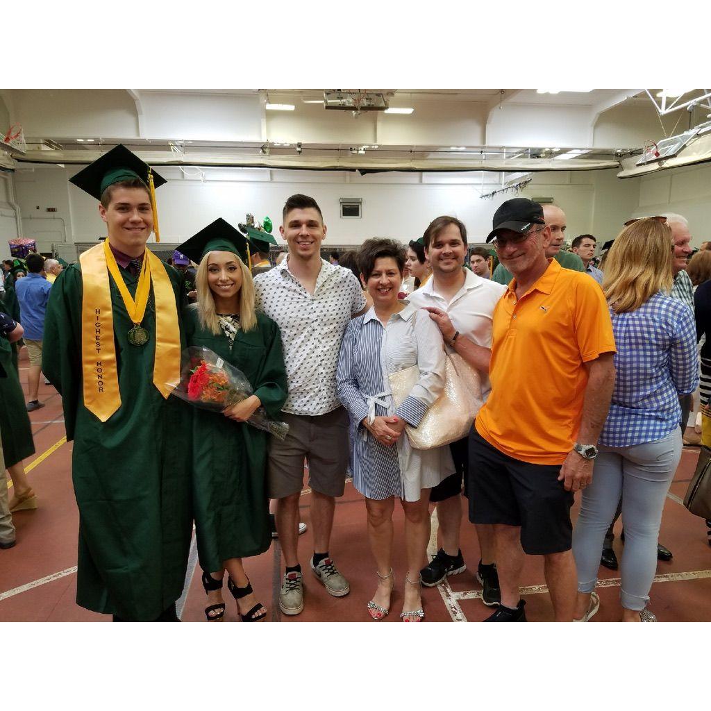 Graduating HS together.