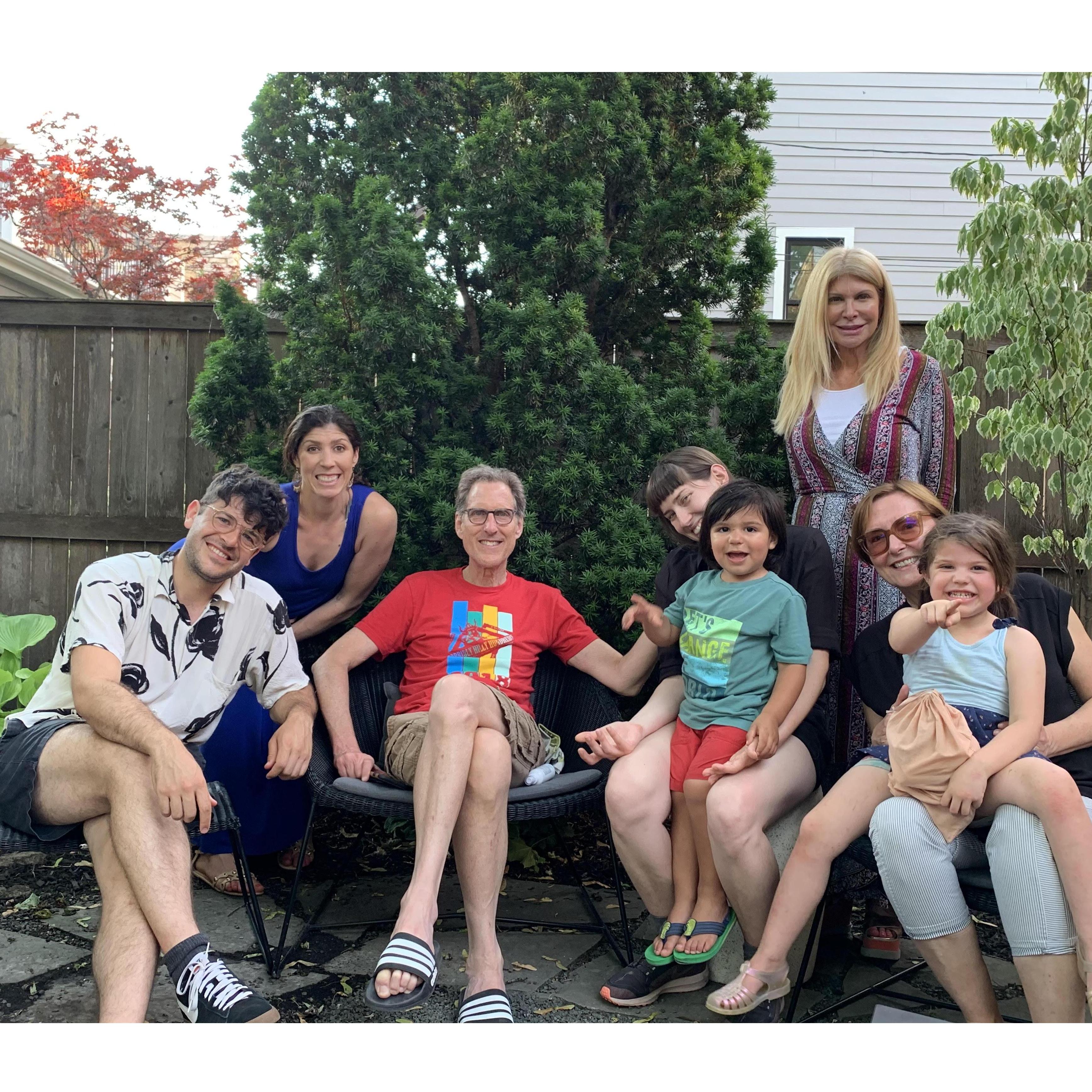The Dream Team! Brendan, Alex, Richard Lazar, Lena, Logan, Janet, Joan and Mia!