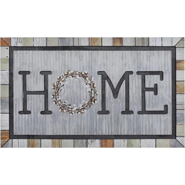 1'6"x2'6" Doorscapes Mat Homestead Wreath Tin - Mohawk