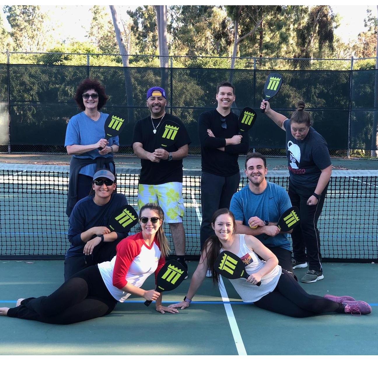 Laguna Hills, July 2019.
Yeah, we’re basically pickleball champs.