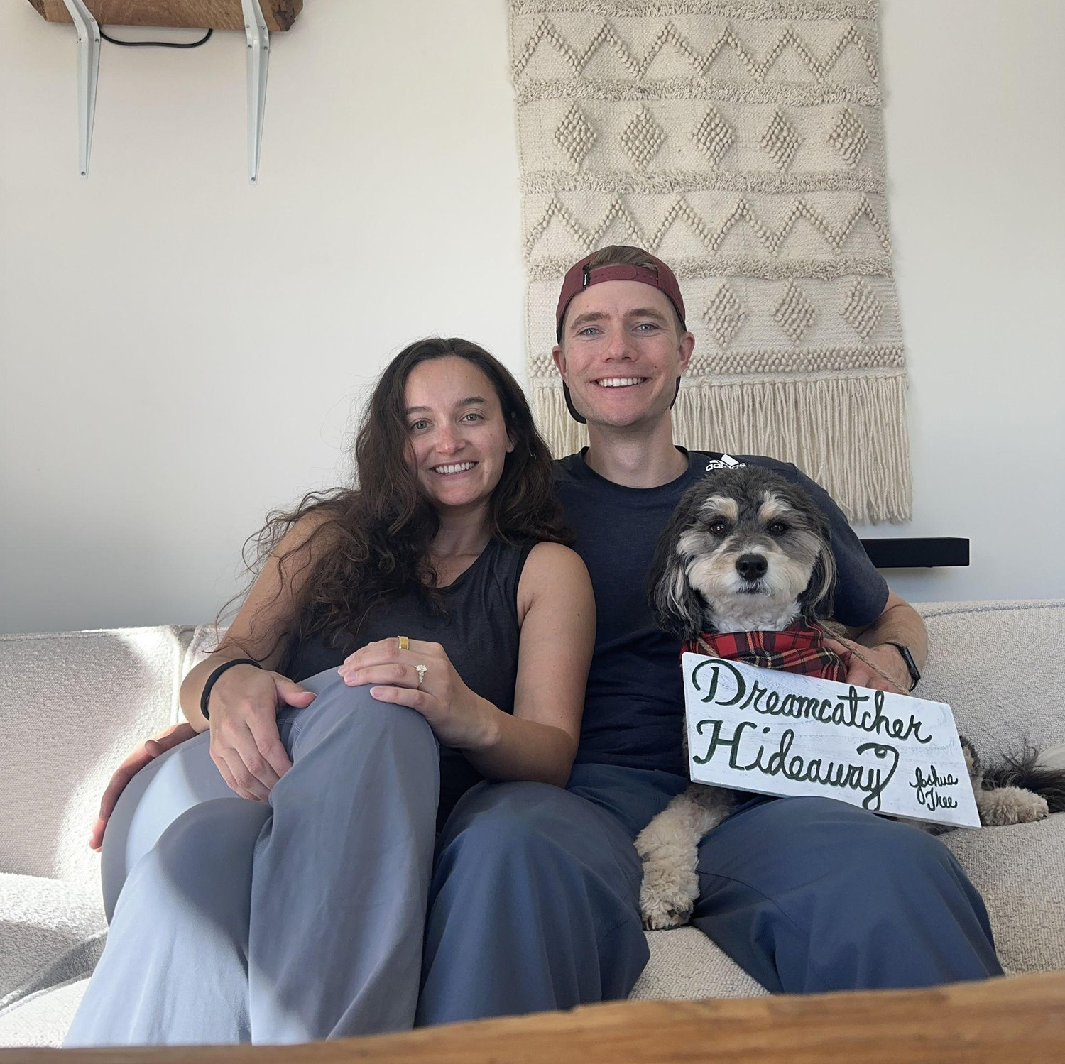 Millie's reaction to her parents getting engaged. She was over the moon, trust us.