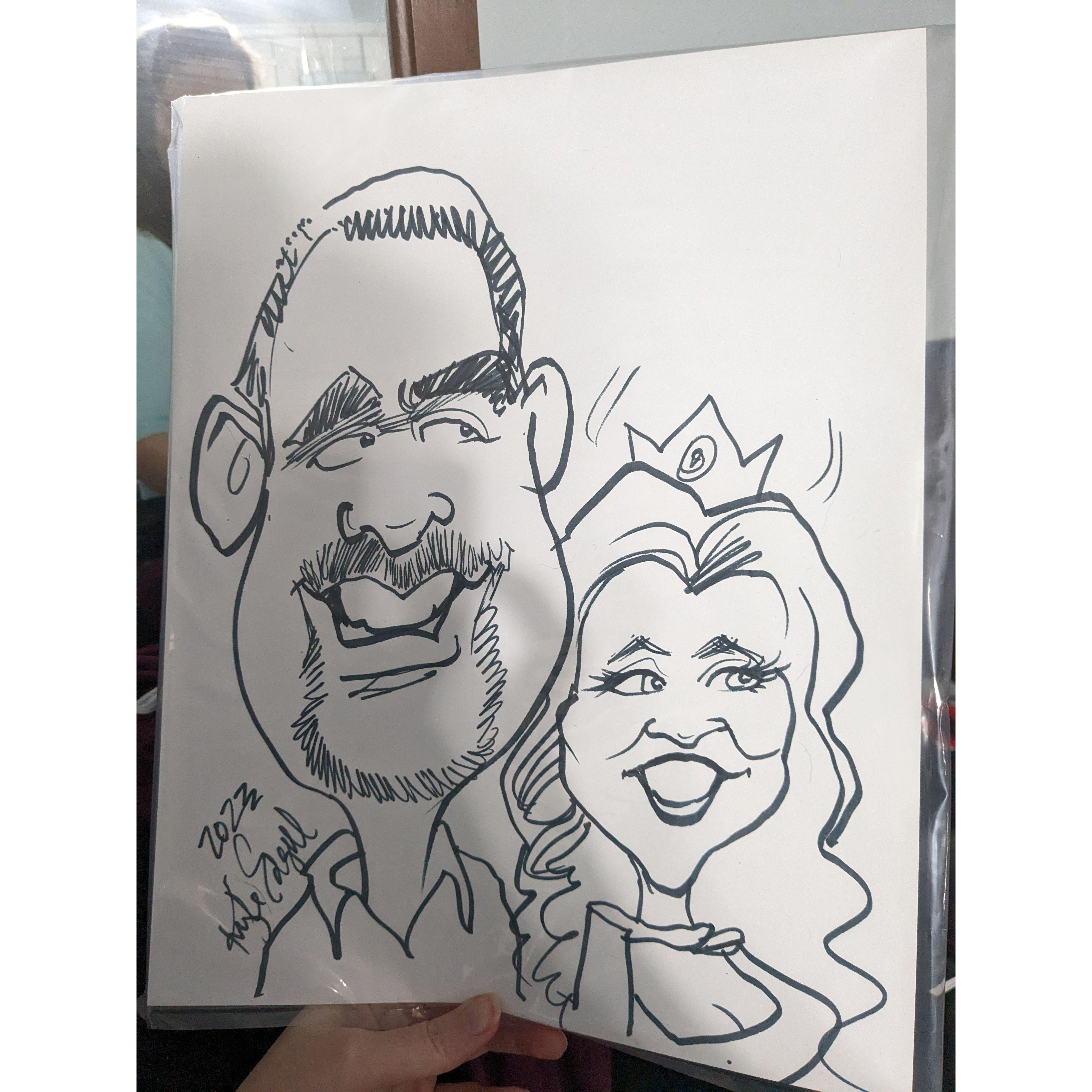 Our first caricature 2023