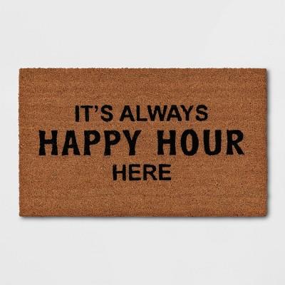 Happy Hour Doormat