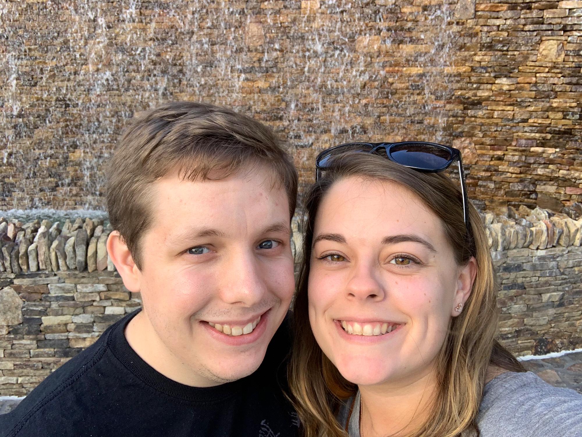 New Year’s 2019 - The same waterfall Matthew proposed in front of 🥰