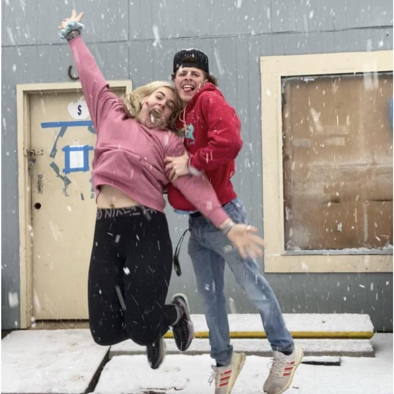 Our first snow together