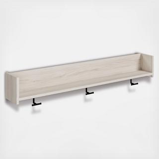Socalle Wall Mounted Coat Rack Shelf