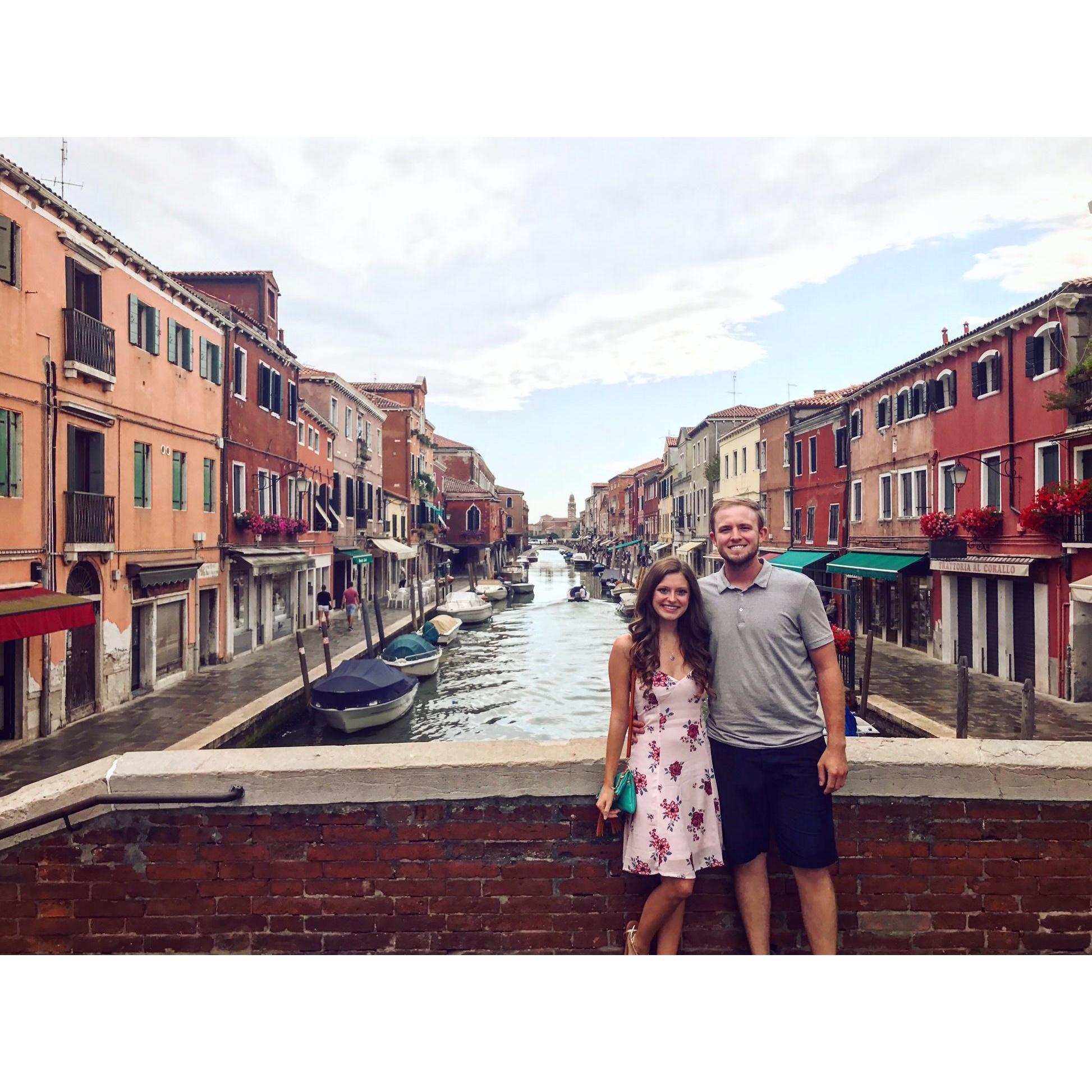 Exploring beautiful Venice, Italy. The city on water!