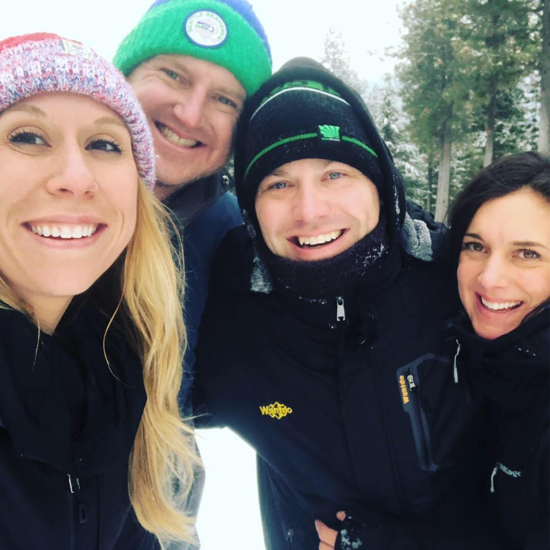 Sledding session December 2018