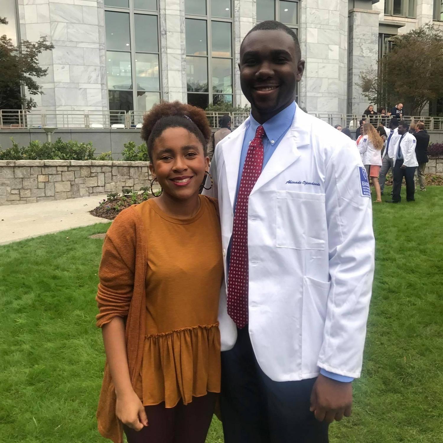 2018, Akin's white coat ceremony