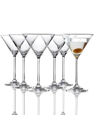Tuscany Martini Glasses 6 Piece Value Set
