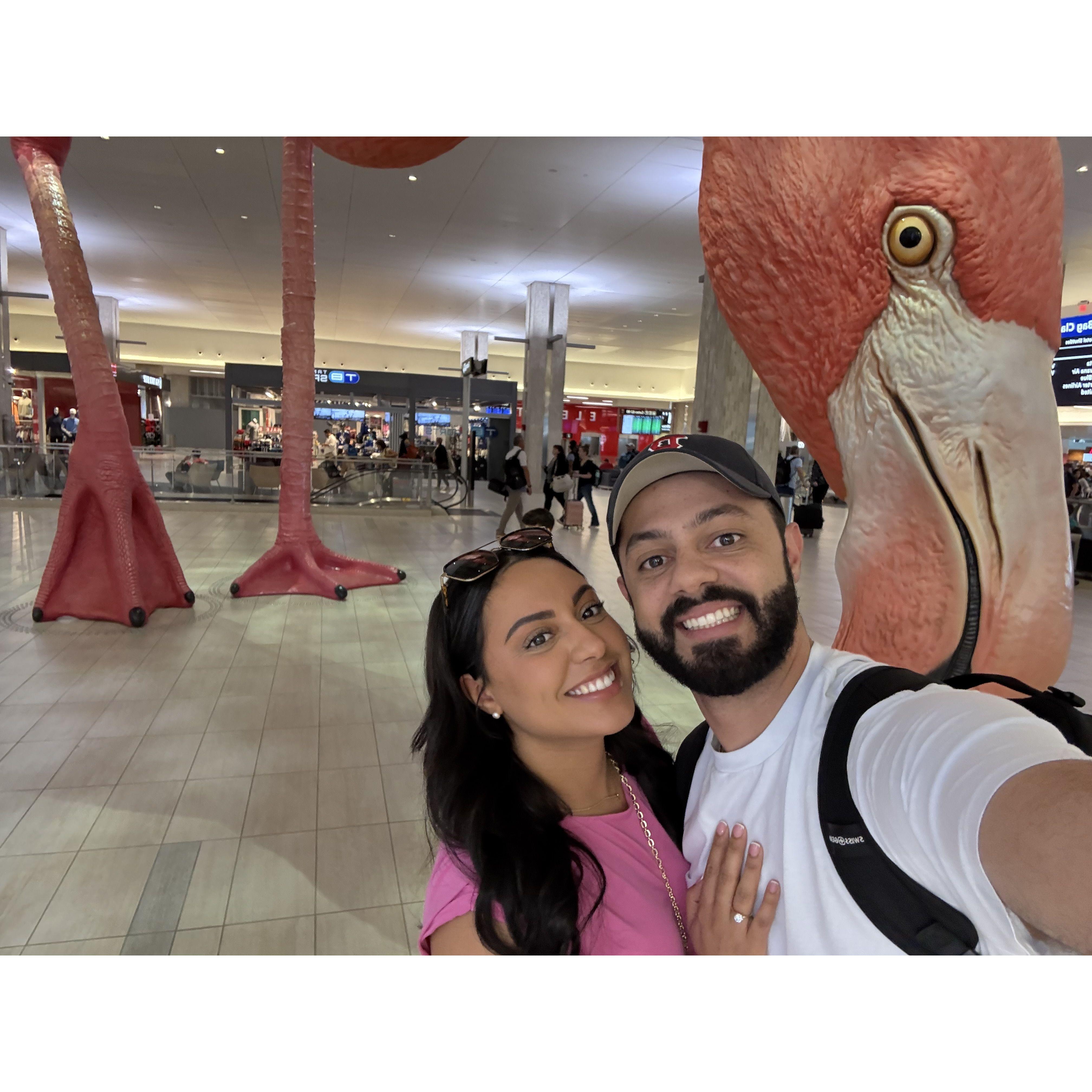 Our first trip as newly engaged to Tampa, FL