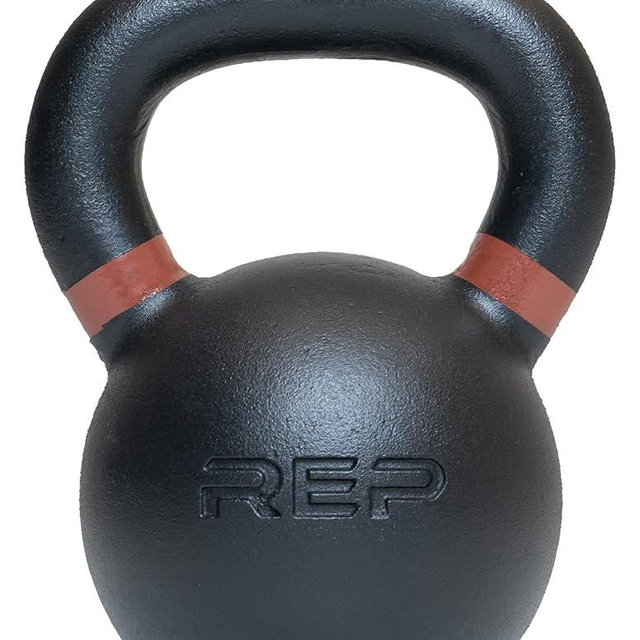 REP Fitness Kettlebell Set and Singles, 4kg to 24kg, 9lb to 53lb Weight Range, Cast Iron, Strength Exercise Training, Home Gym, Power Workout Equipment, Free Weights, Dumbbell Alternative