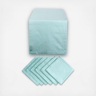 7-Piece Chambray Table Linen Set