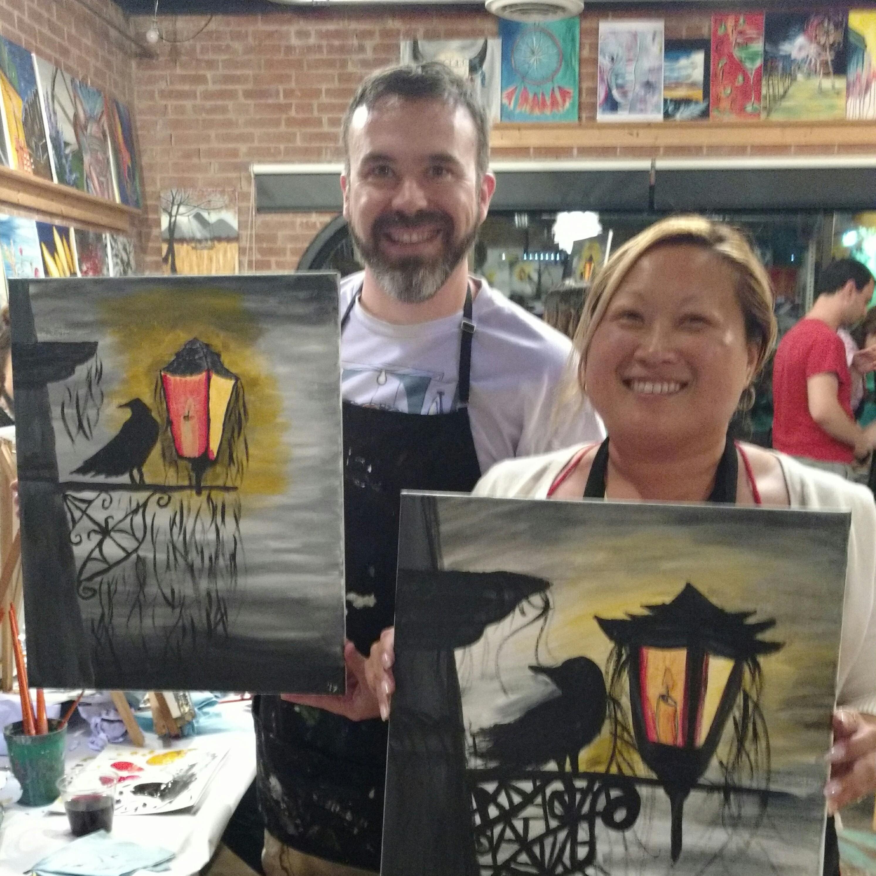 Wine & Paint, 10/7/17