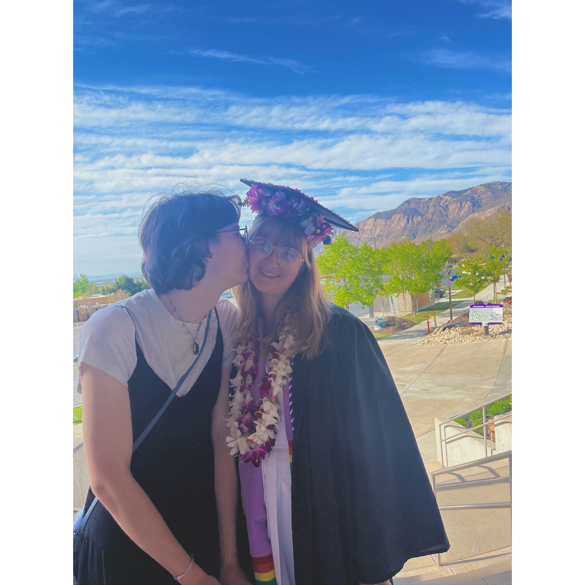 Photo from Eden's graduation shoot