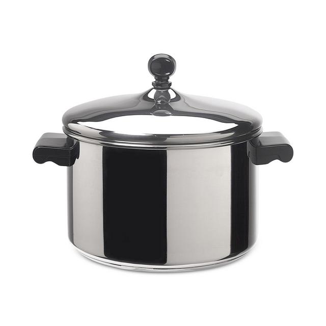 Farberware Classic Series Stainless Steel 4-Qt. Saucepot & Lid