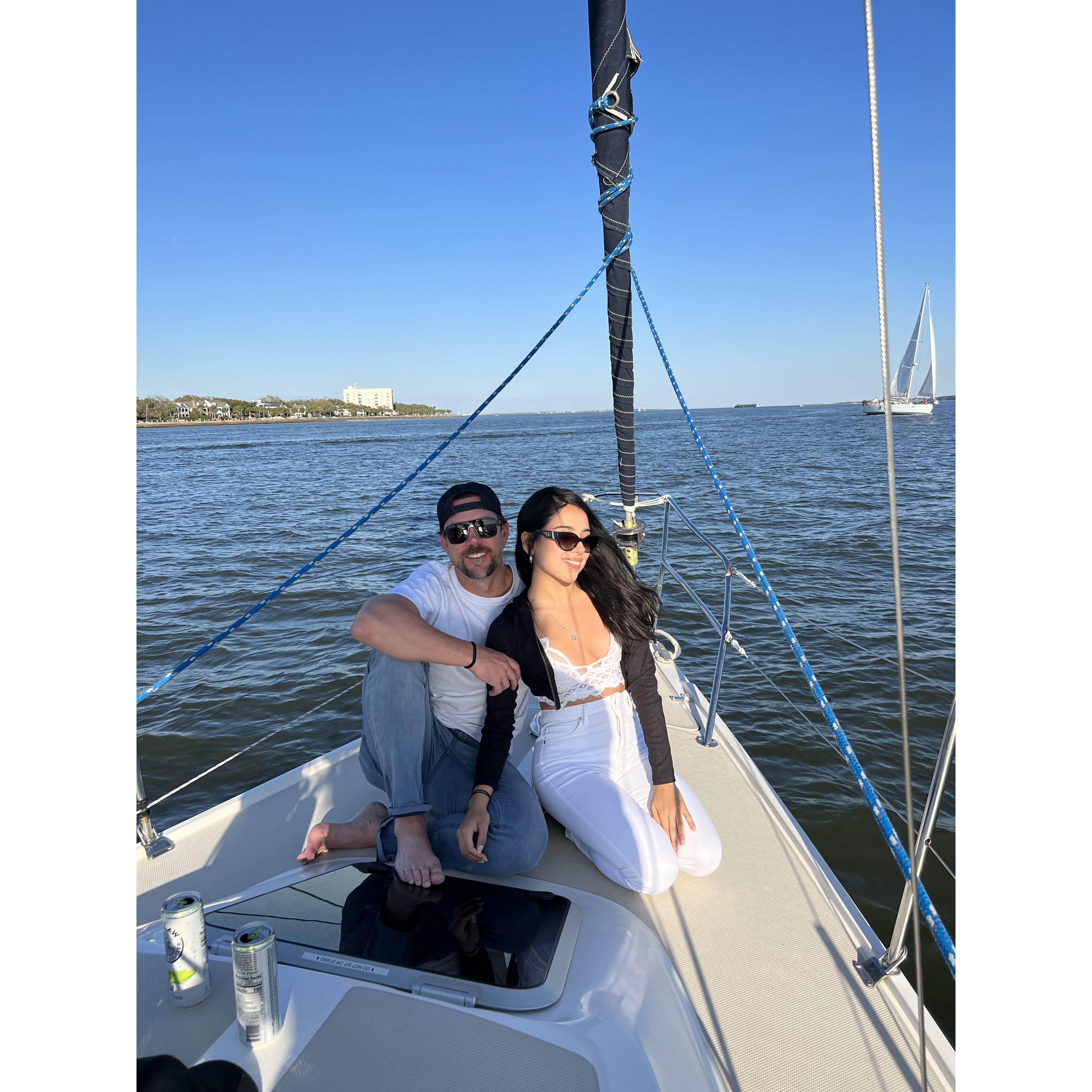 Sailing in Charleston, SC