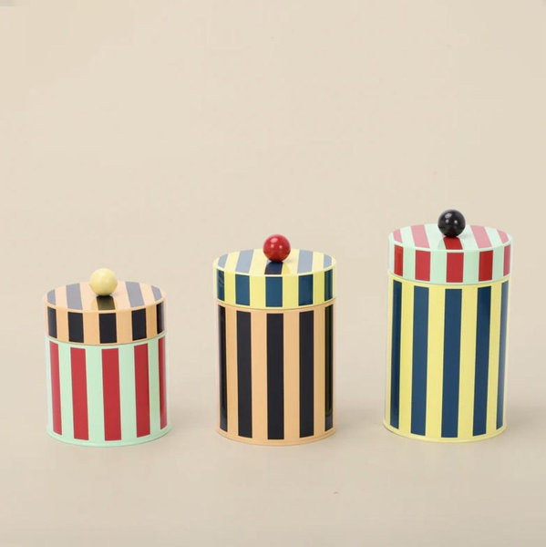 Striped Canisters