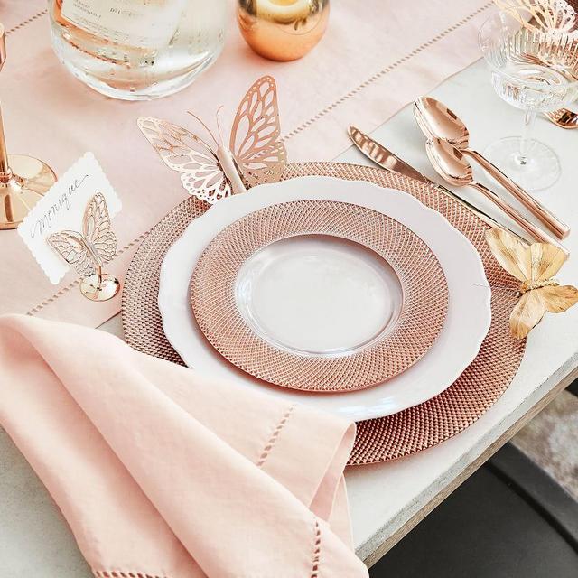 Monique Lhuillier Melrose Glass Charger