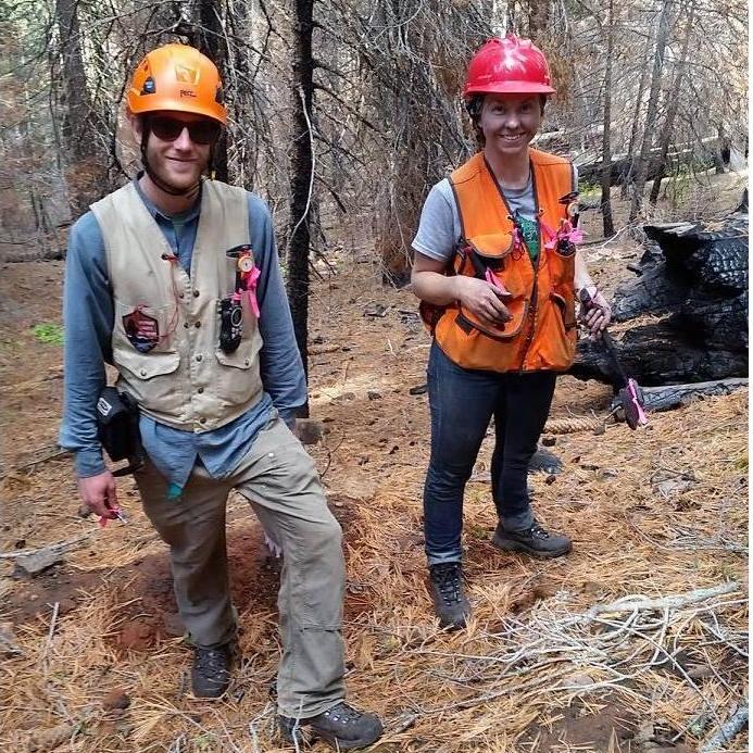 Getting Dirty: whether it's digging in the garden soil or measuring trees in the ash of a forest fire, we love it (2016)!
